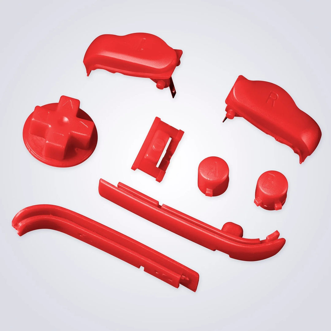Gameboy Advance Buttons - Prestige - Red