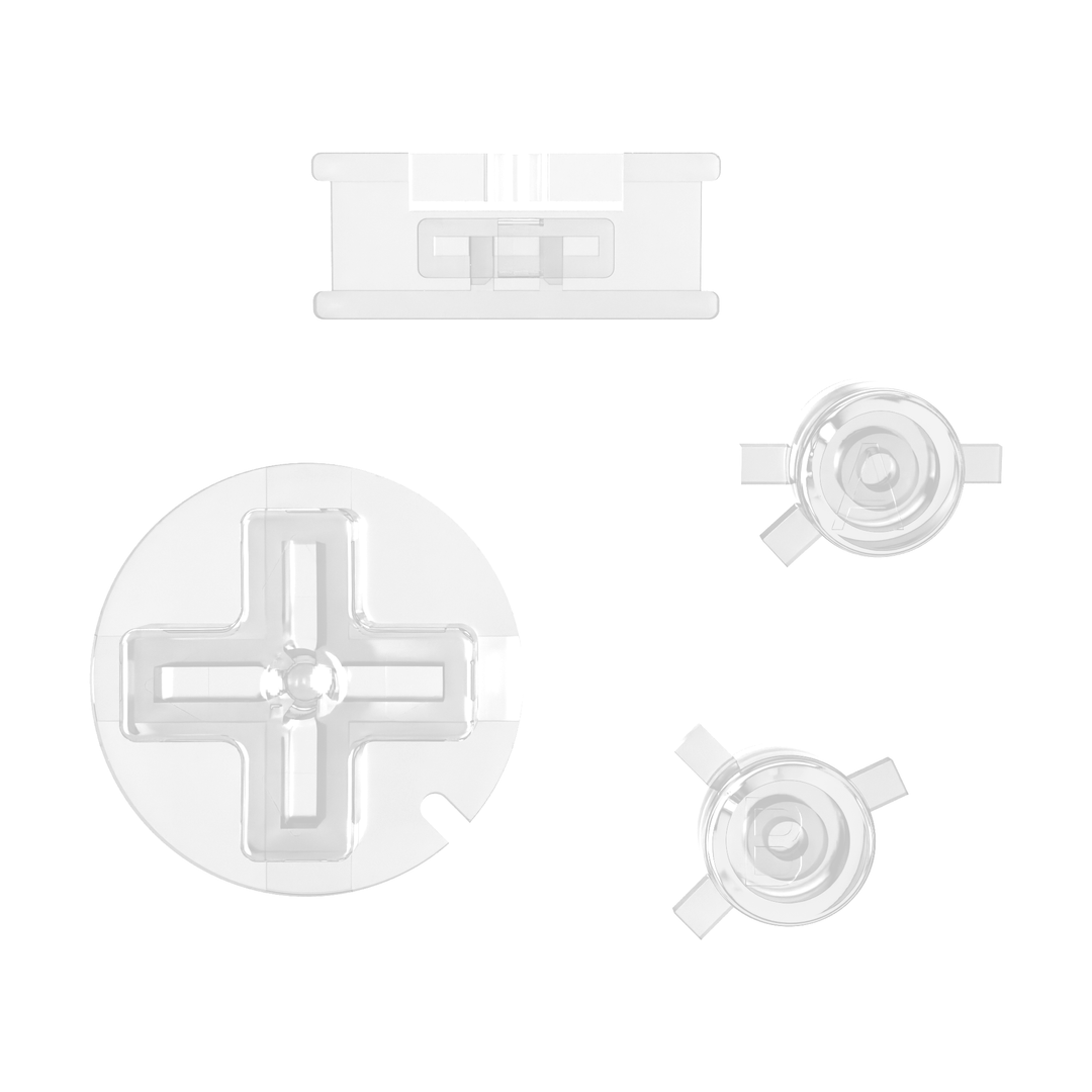 Game Boy Color Buttons - Prestige - Clear