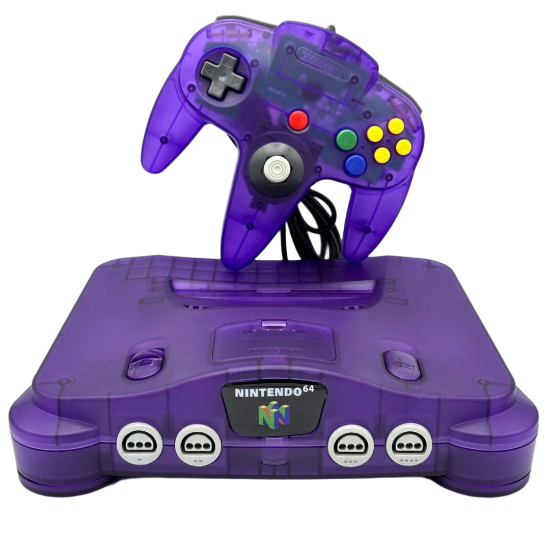 Nintendo 64 Console Set - Candy Purple