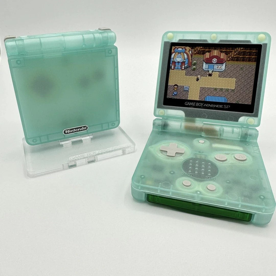 Gameboy Advance with IPS V2 screen selling - Glow in Dark