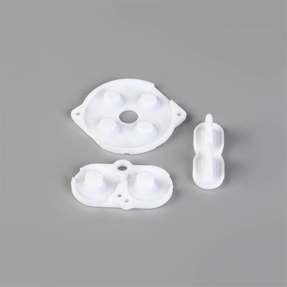 Game Boy Color Button Pads - FunnyPlaying - White