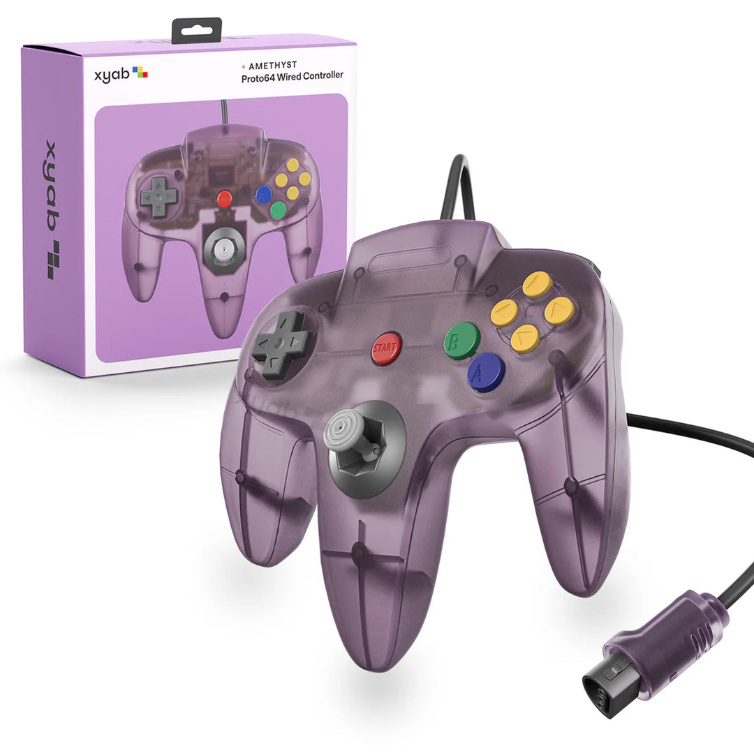 Nintendo 64 - Proto64 Controller - Amethyst