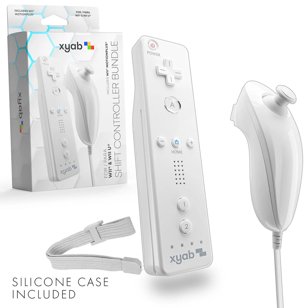 Nintendo Wii - Wireless Controller Bundle - White