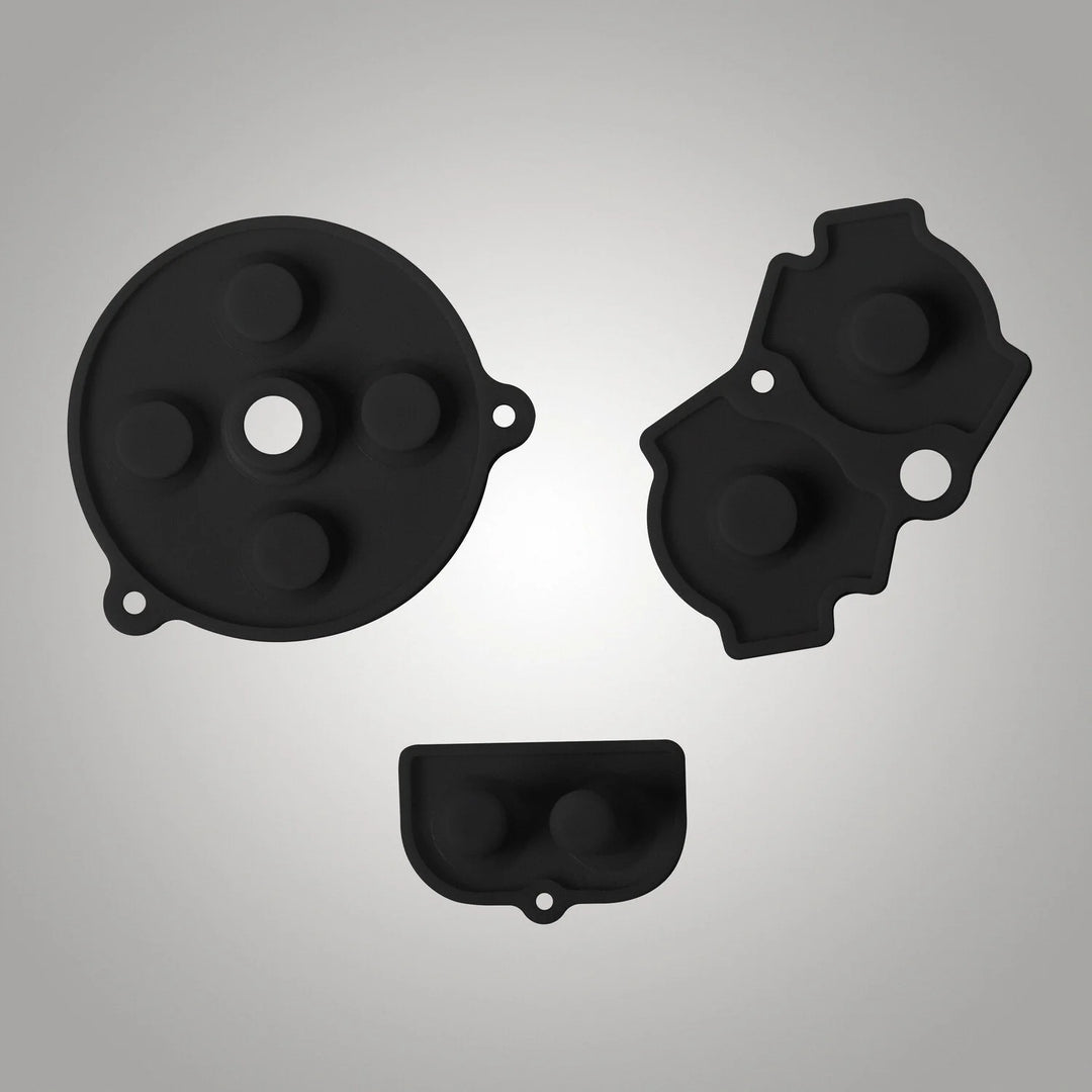 Game Boy Advance Button Pads - Prestige - Black