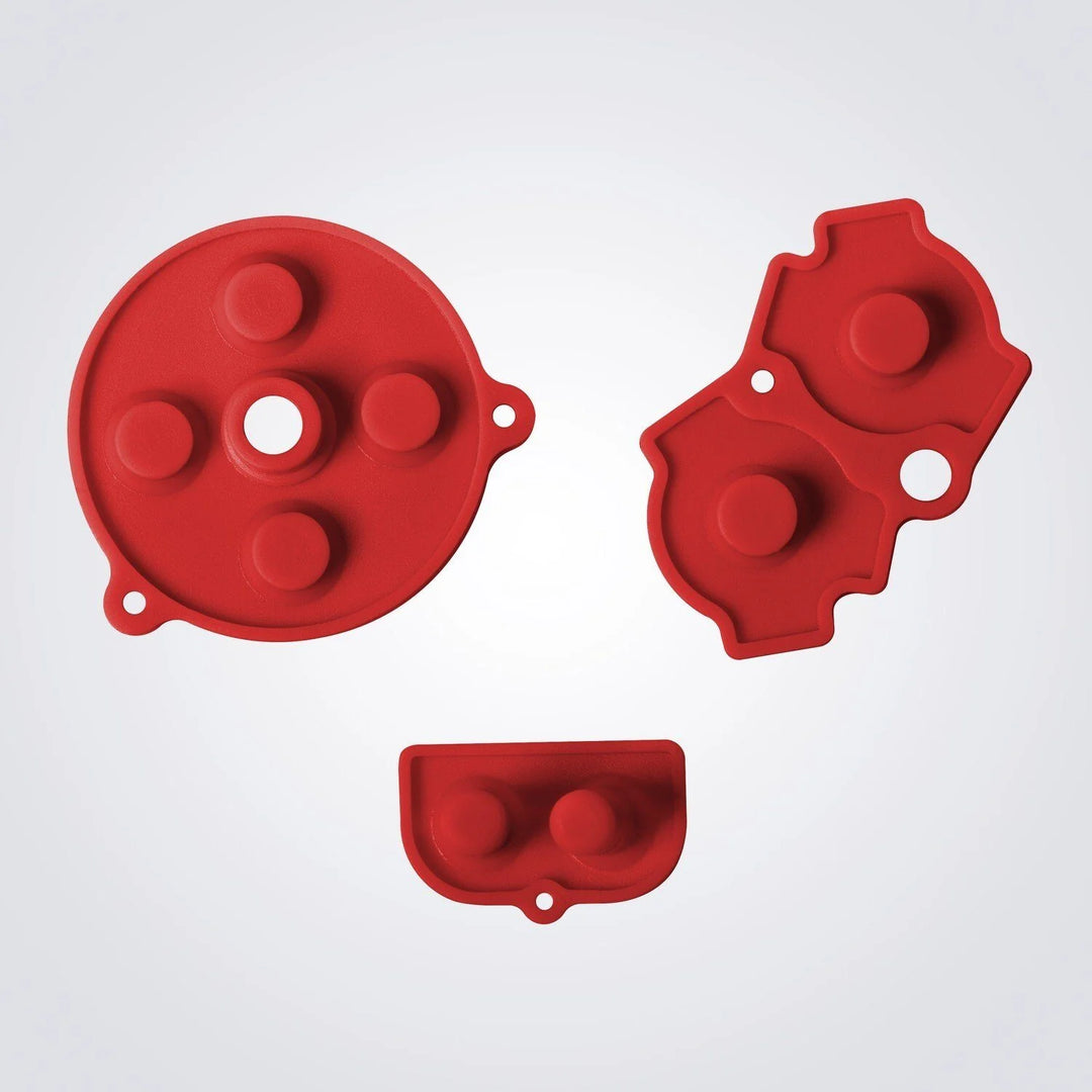 Game Boy Advance Button Pads - Prestige - Red