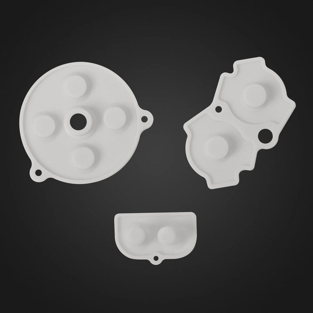 Game Boy Advance Button Pads - Prestige - White