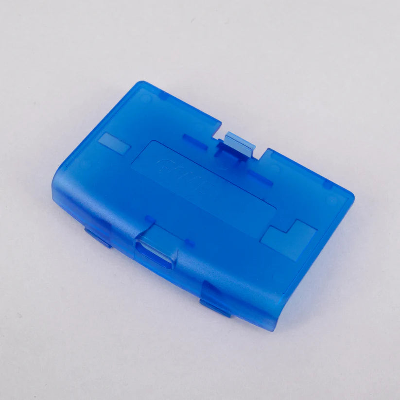 Game Boy Advance Rechargeable USB-C Battery Cover - FunnyPlaying - Clear Royal Blue