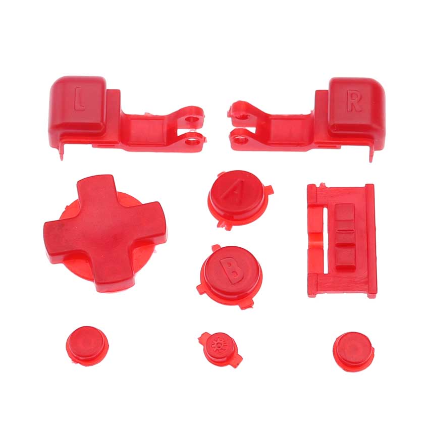 Game Boy Advance SP Buttons - Red