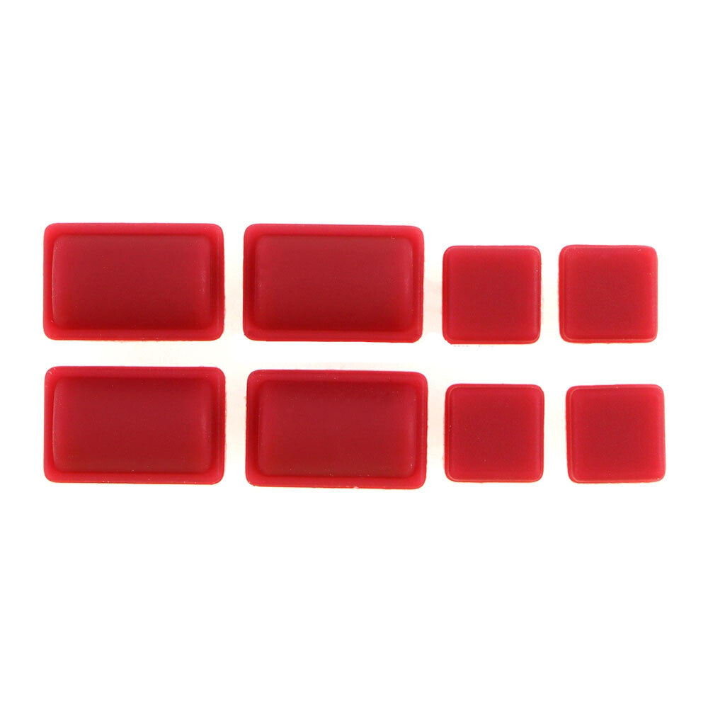 Nintendo Wii - Replacement Rubber Feet - Red