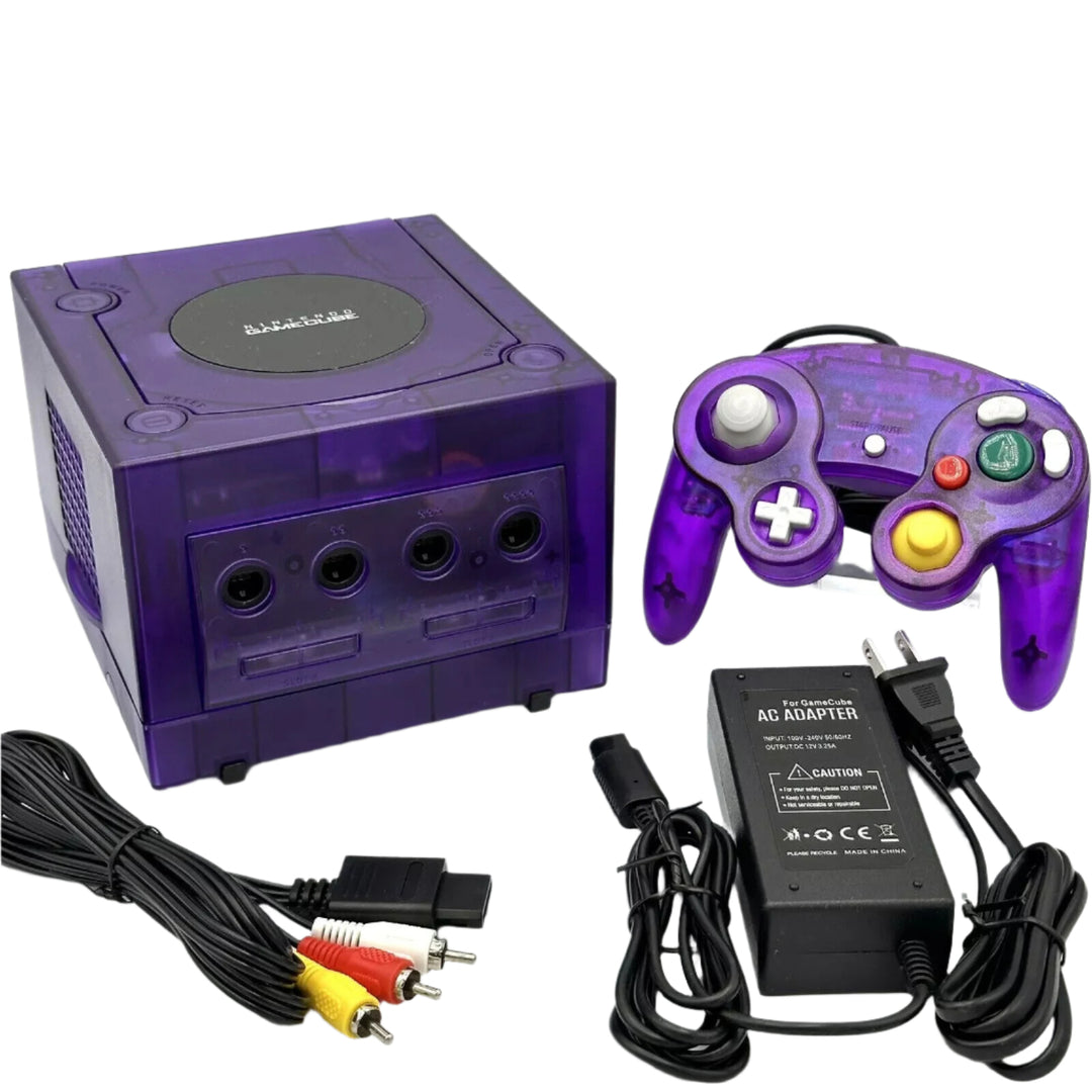 Nintendo GameCube Console Set - Candy Purple