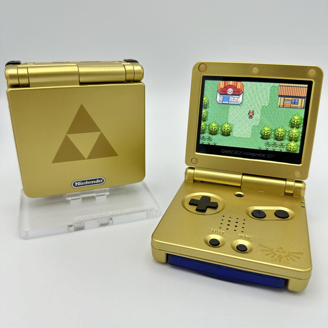 Game Boy Advance SP Console - Zelda Tri Force