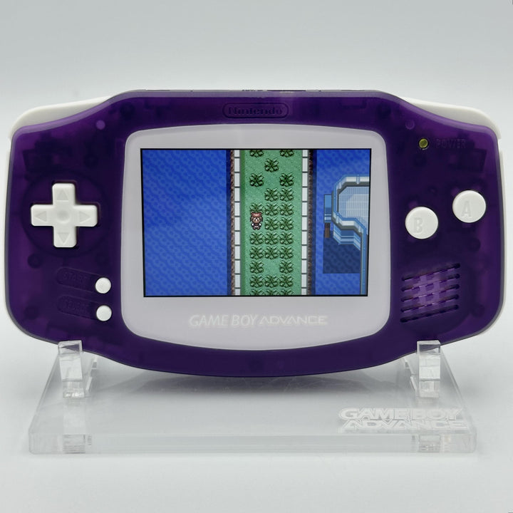 Game Boy Advance IPS V2 Console - Purple & White