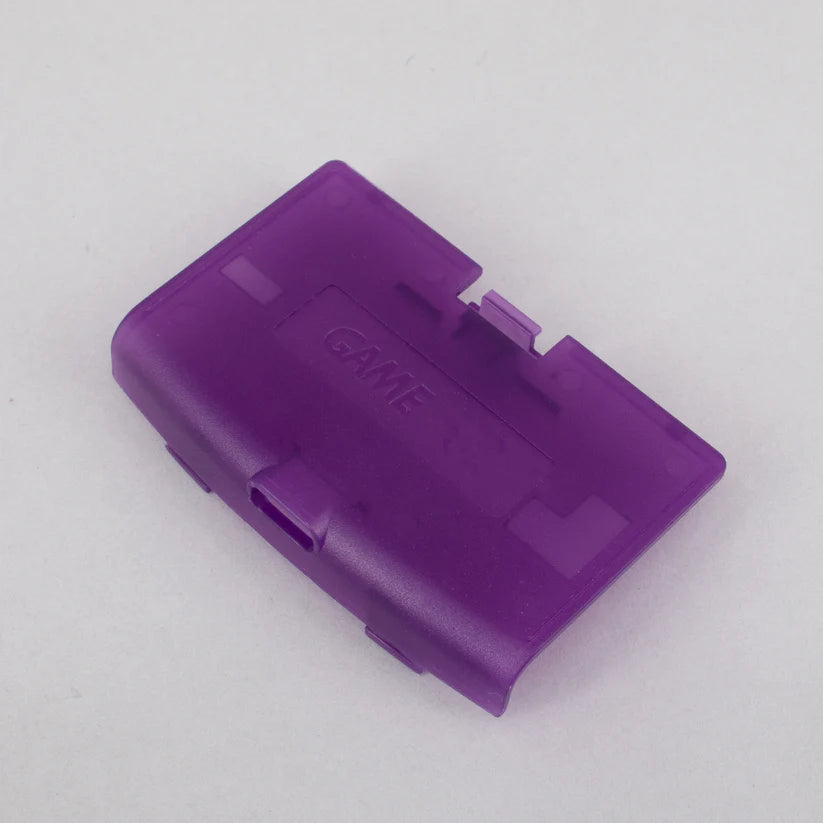 Game Boy Advance - Rechargeable USB-C Battery Cover - FunnyPlaying - Clear Dark Purple