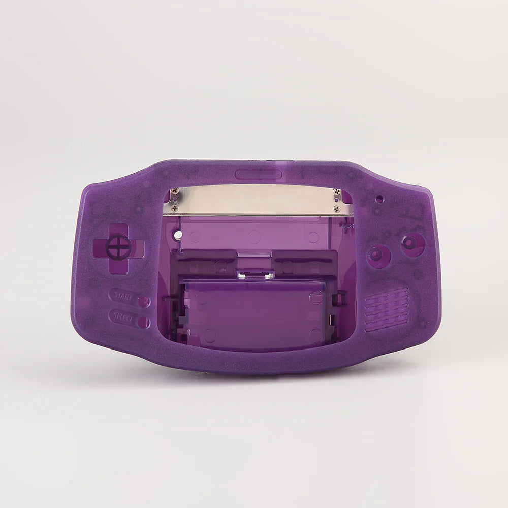 Game Boy Advance - Laminated IPS/ITA Shell - Clear Dark Purple - FunnyPlaying