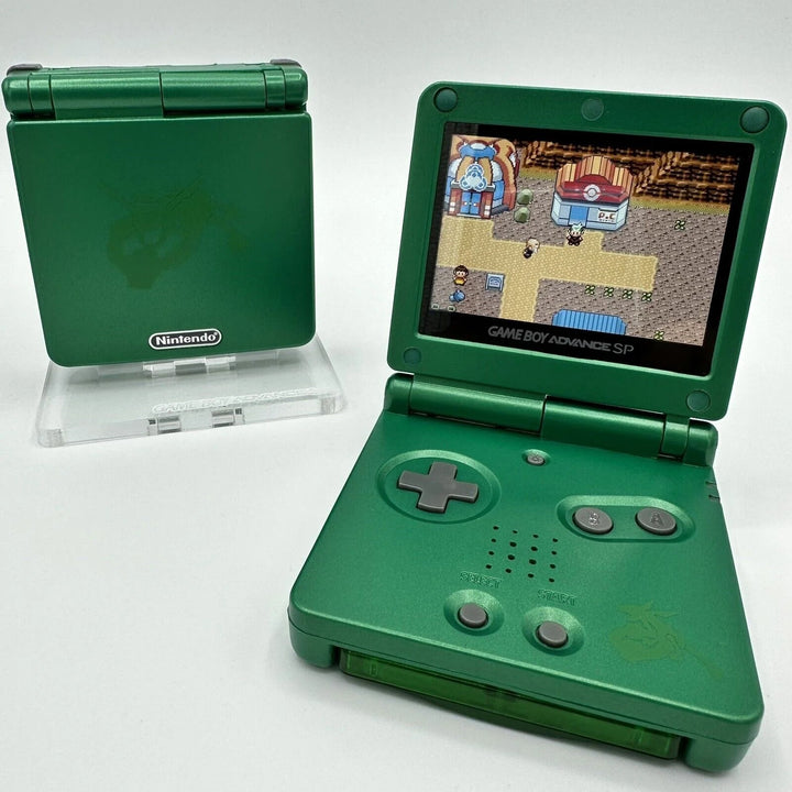 Game Boy Advance SP Console - Rayquaza Emerald Edition