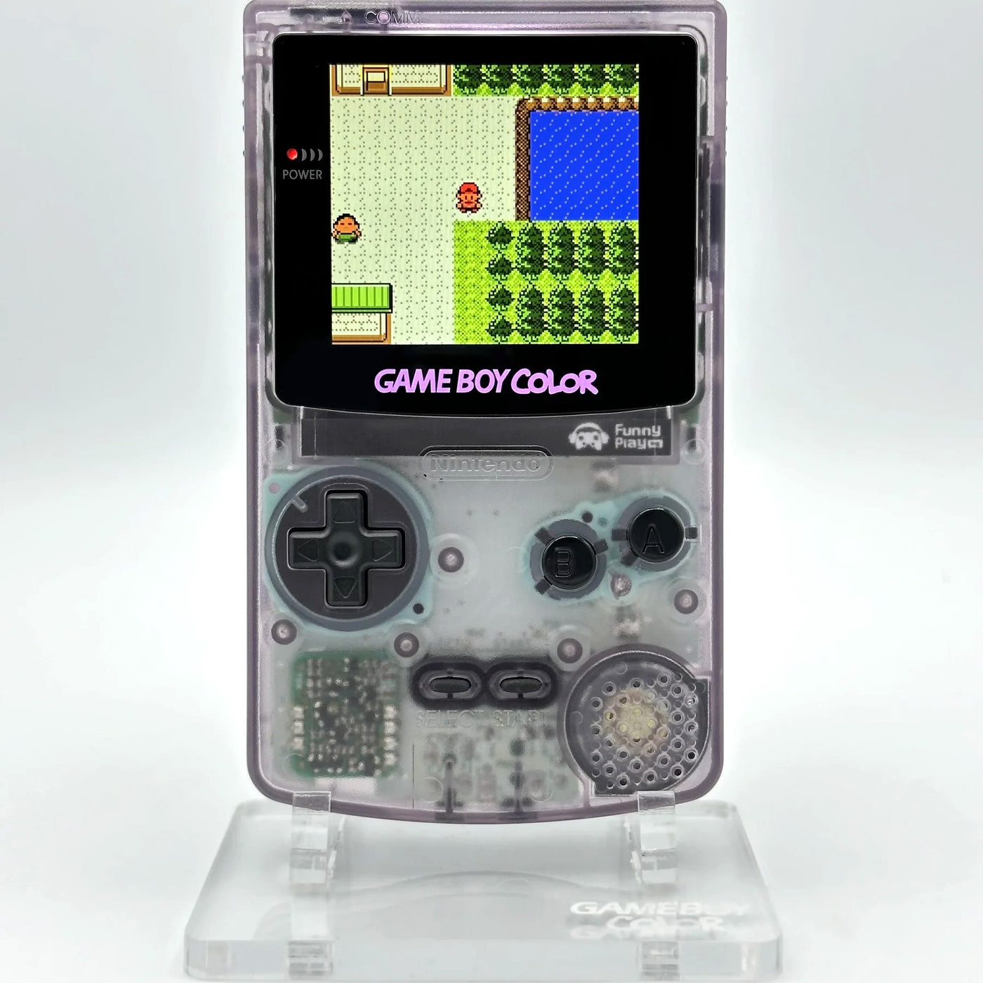Game Boy Color IPS V2 Console - Atomic Purple