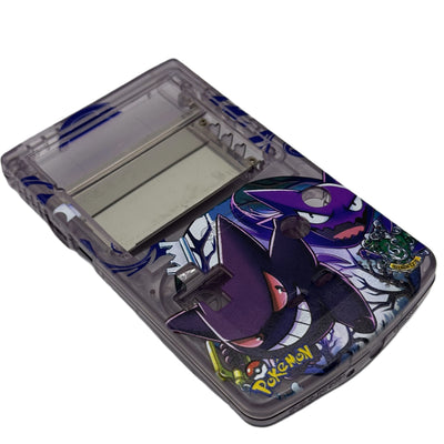 Game Boy Color - Retro Pixel 2.0 IPS UV Printed Shell - Haunter & Gengar