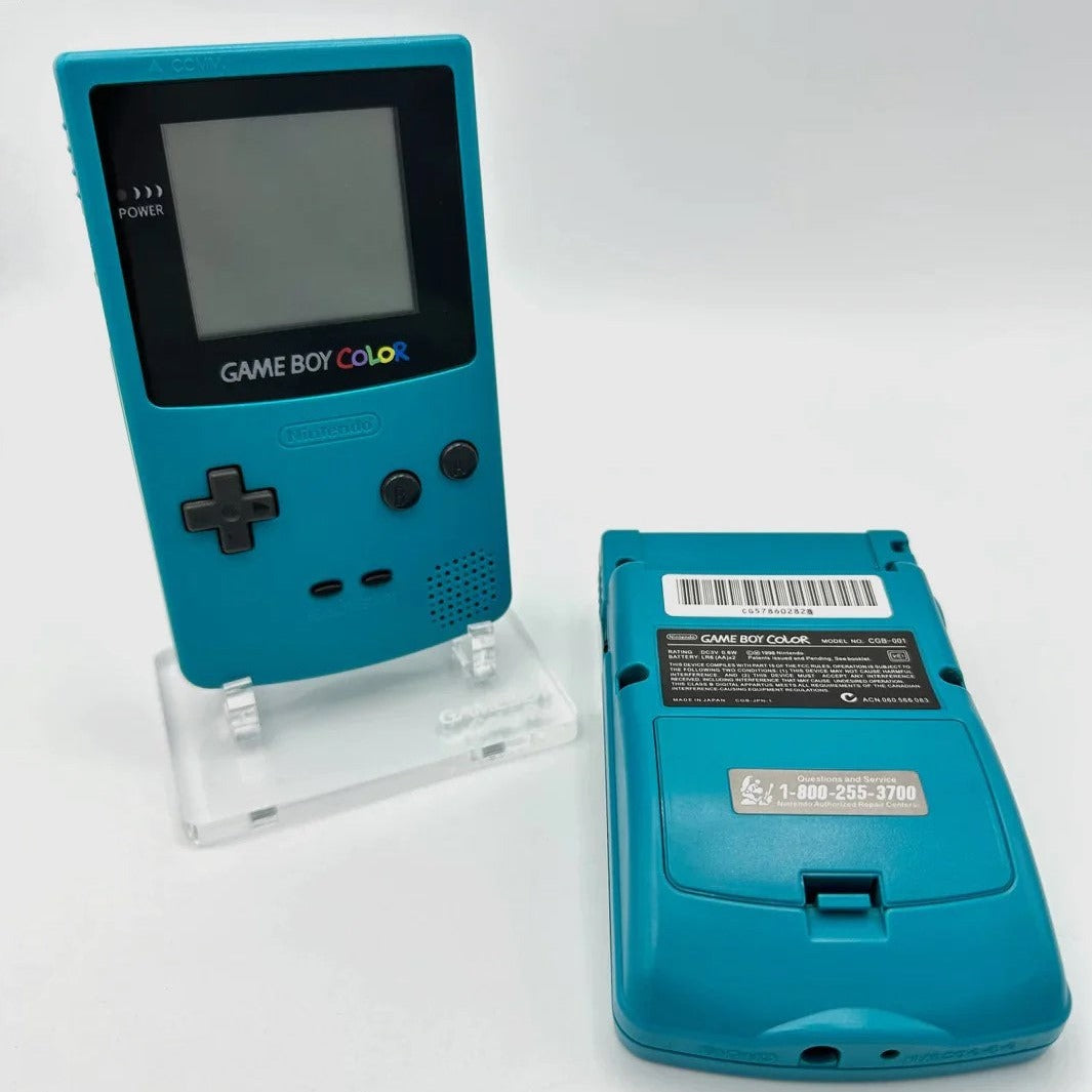 Game Boy Color Console - Teal Blue - OEM Refurbished – Throwback Gaming