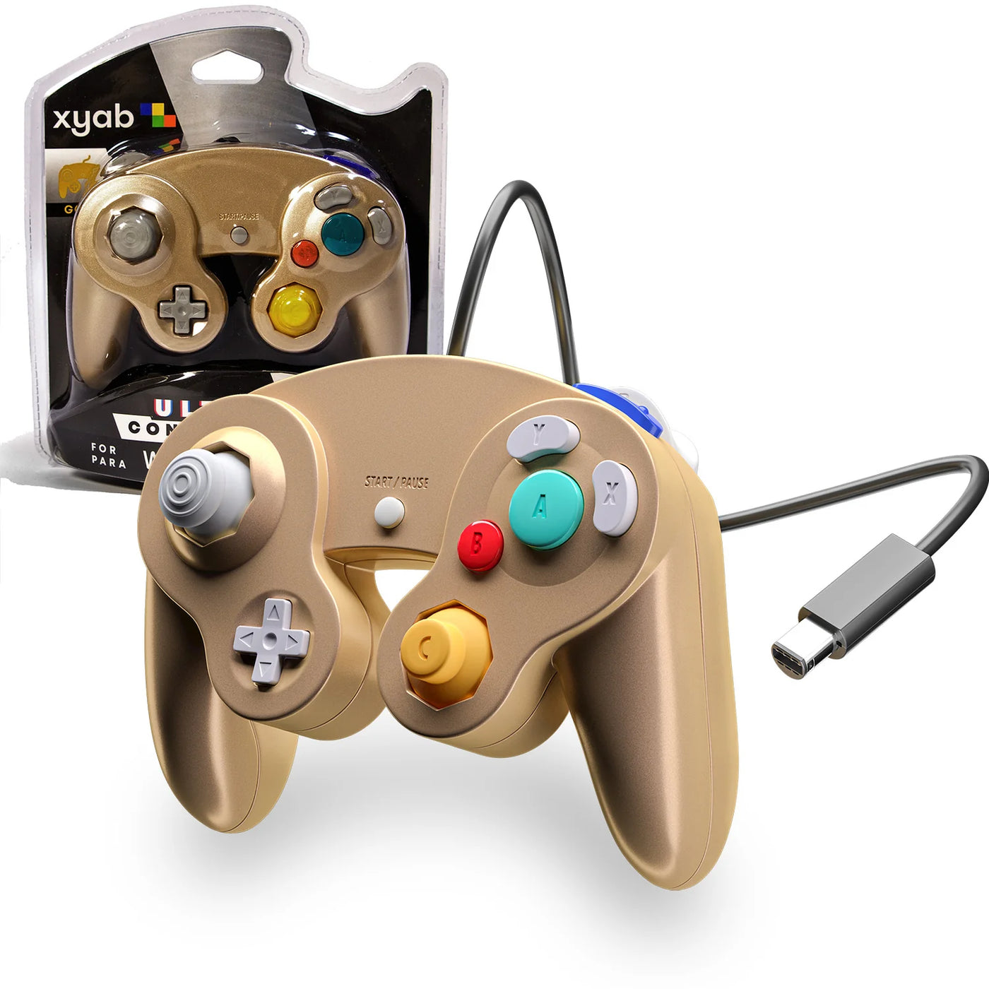 Nintendo GameCube - Wired Controller - Gold