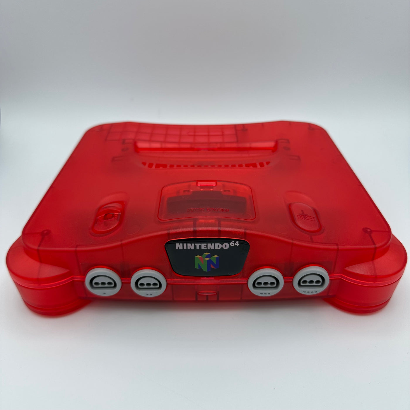 Nintendo 64 Console - Transparent Cherry Red