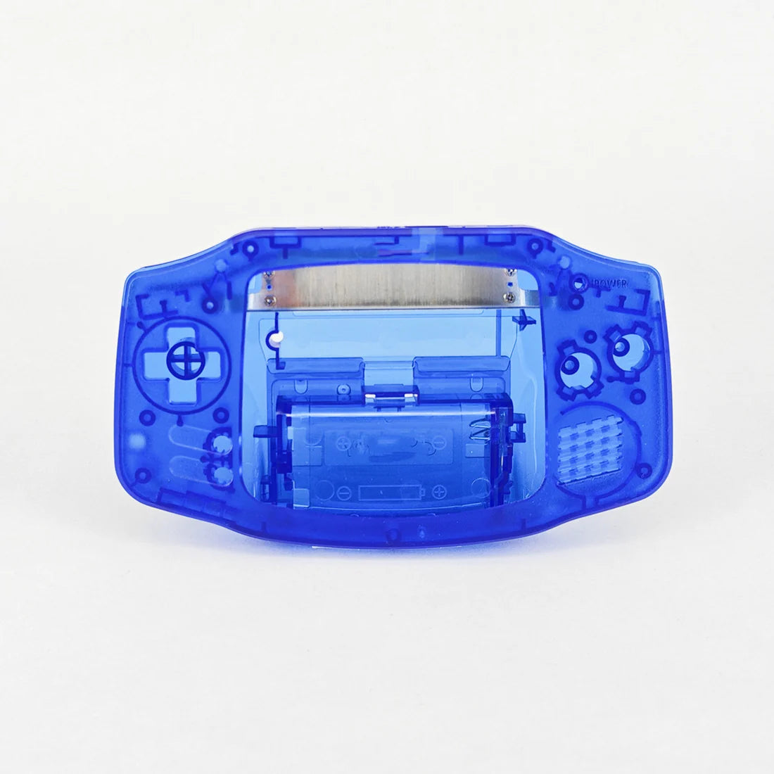 Game Boy Advance - Laminated IPS/ITA Shell - Clear Royal Blue - FunnyPlaying