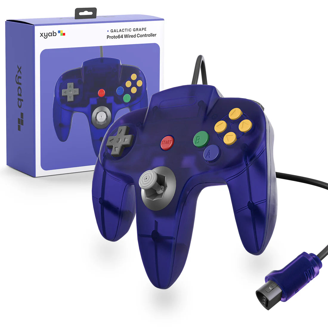 Nintendo 64 - Proto64 Controller - Galactic Grape