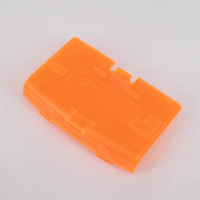 Game Boy Advance - Rechargeable USB-C Battery Cover - FunnyPlaying - Clear Orange