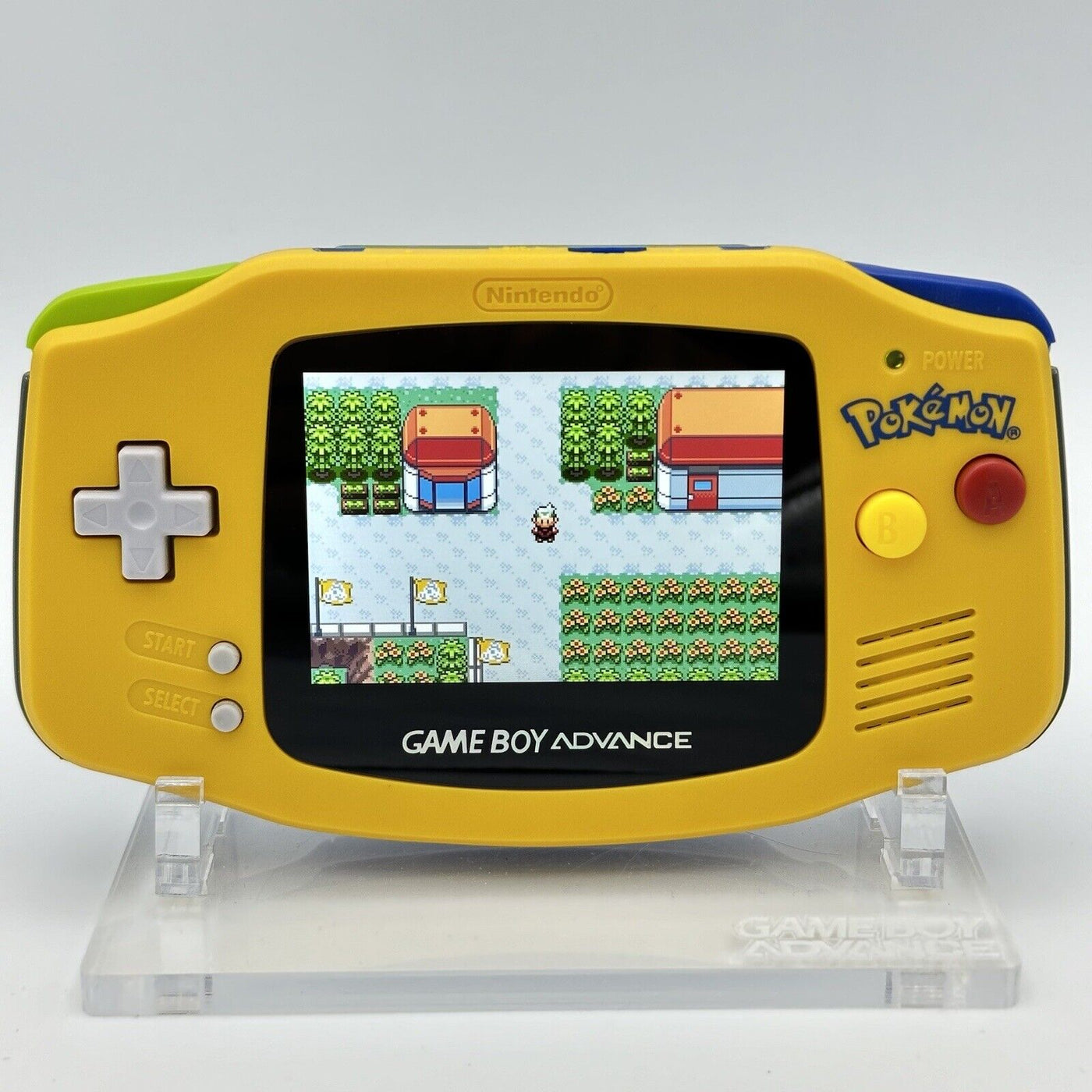 Game Boy Advance IPS V2 Console - Special Pikachu Edition