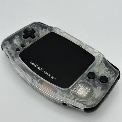 Game Boy Advance IPS V2 Console - Clear & Black