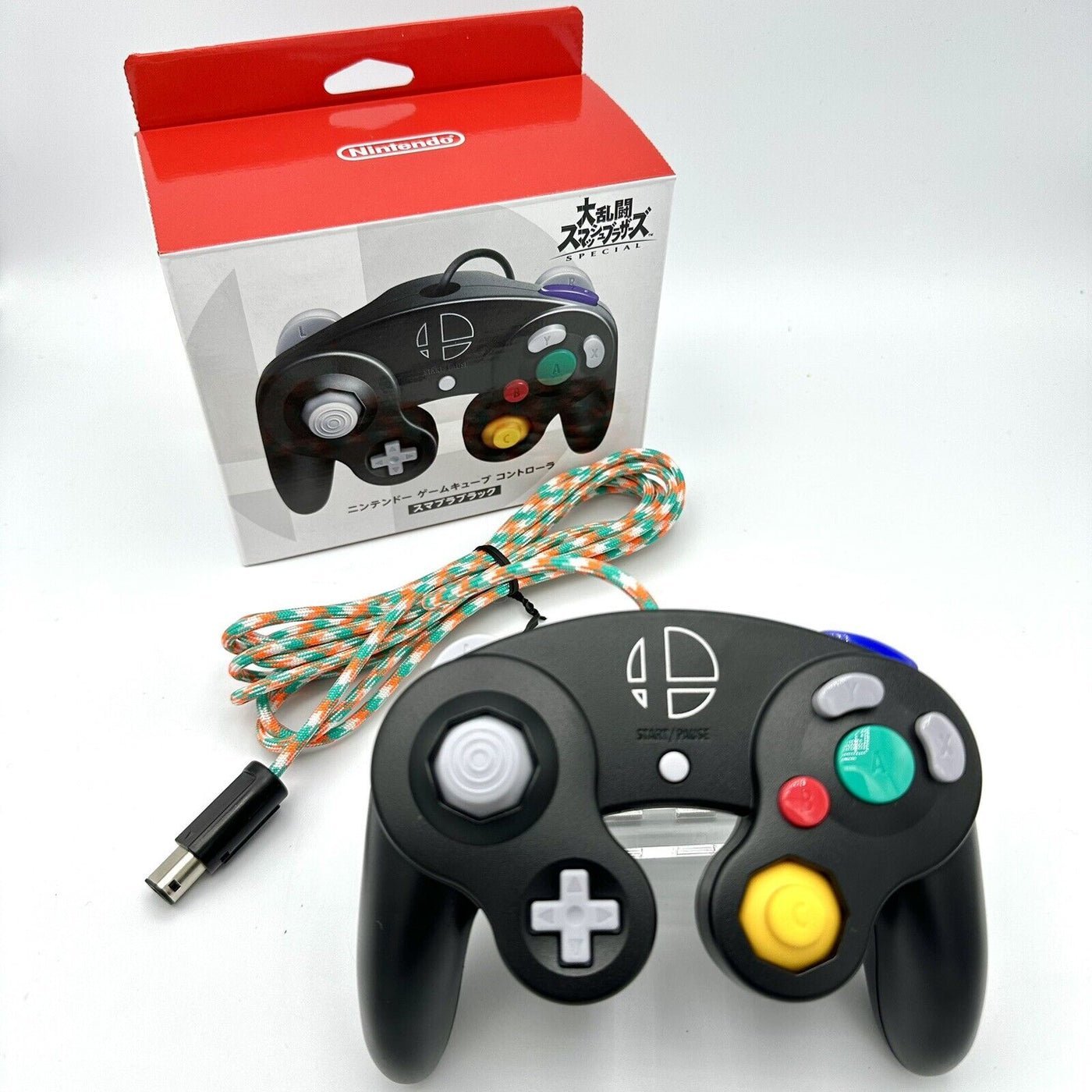 Nintendo GameCube - Super Smash Bros. Ultimate Edition Controller W/ Custom Paracord