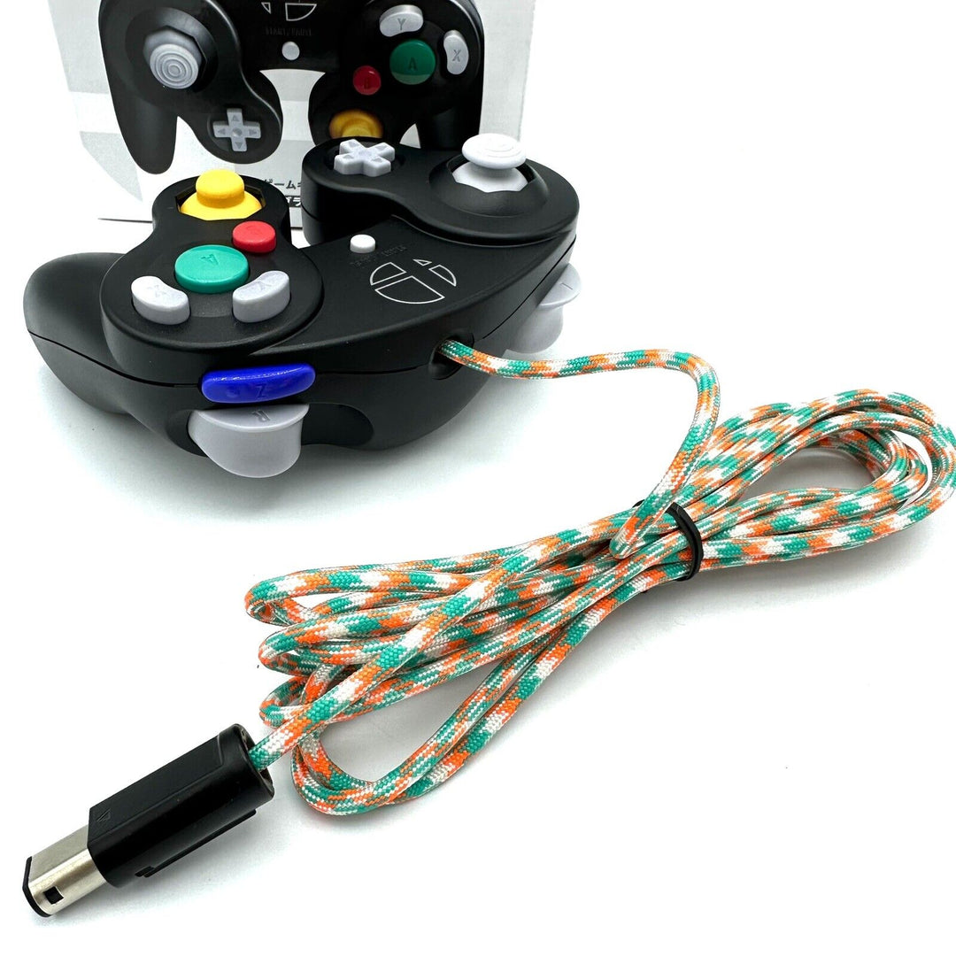 Nintendo GameCube - Super Smash Bros. Ultimate Edition Controller W/ Custom Paracord