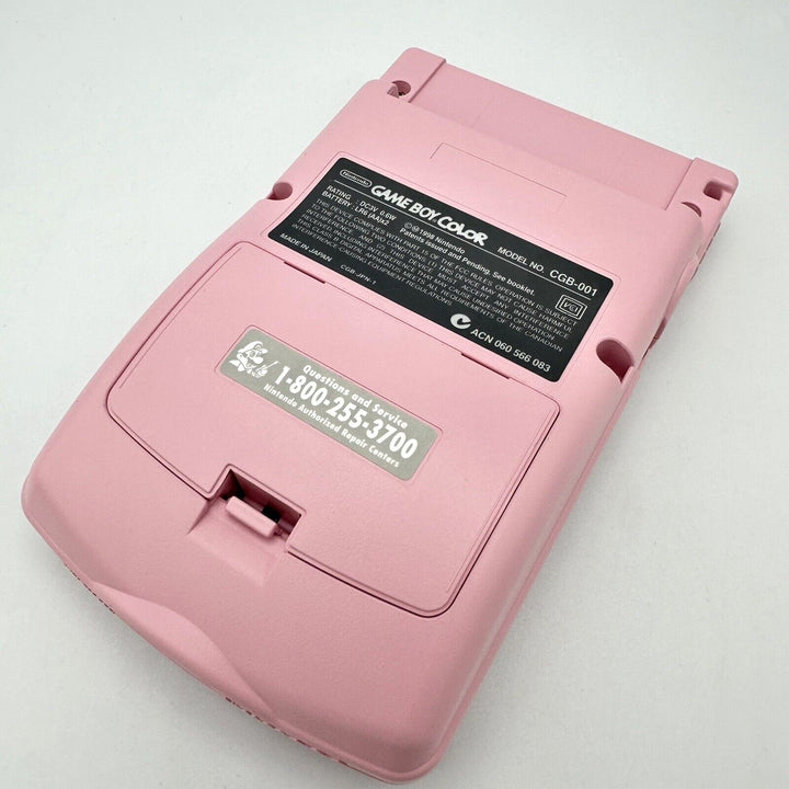 Game Boy Color IPS V2 Console - Pastel Pink & White