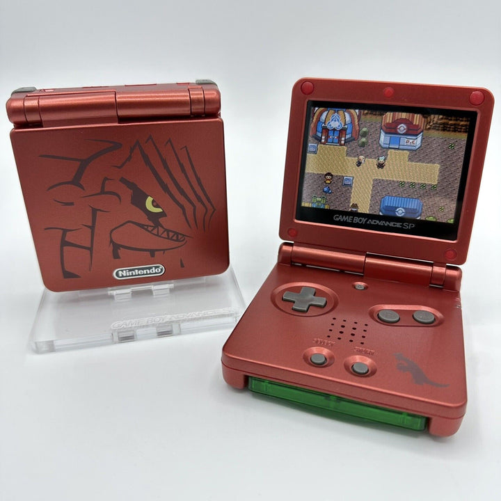 Game Boy Advance SP Console - Groudon Ruby Edition