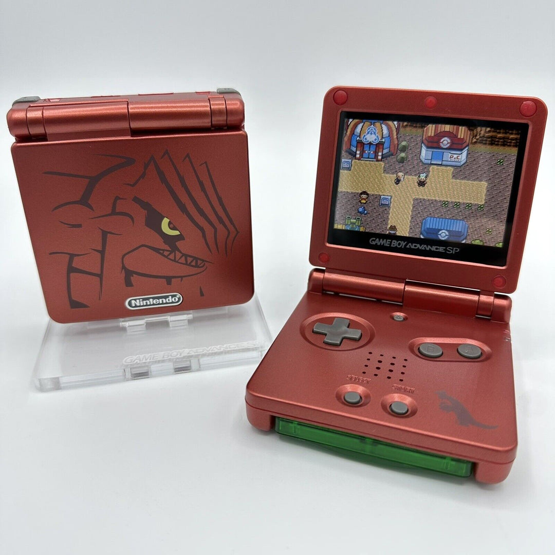 Gameboy Advance SP and buy Pokémon Red