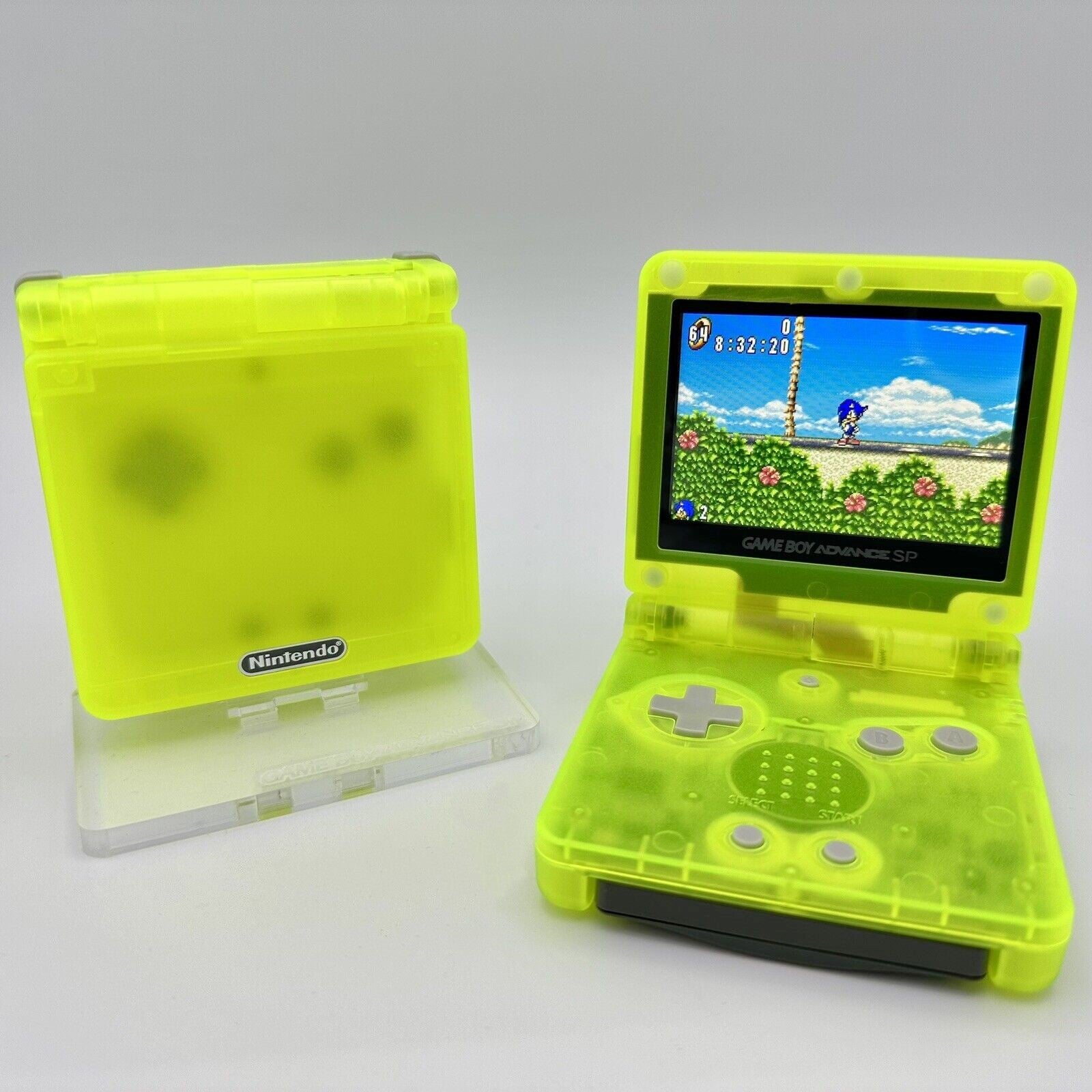 Game Boy Advance SP Console - Extreme Green – Throwback Gaming