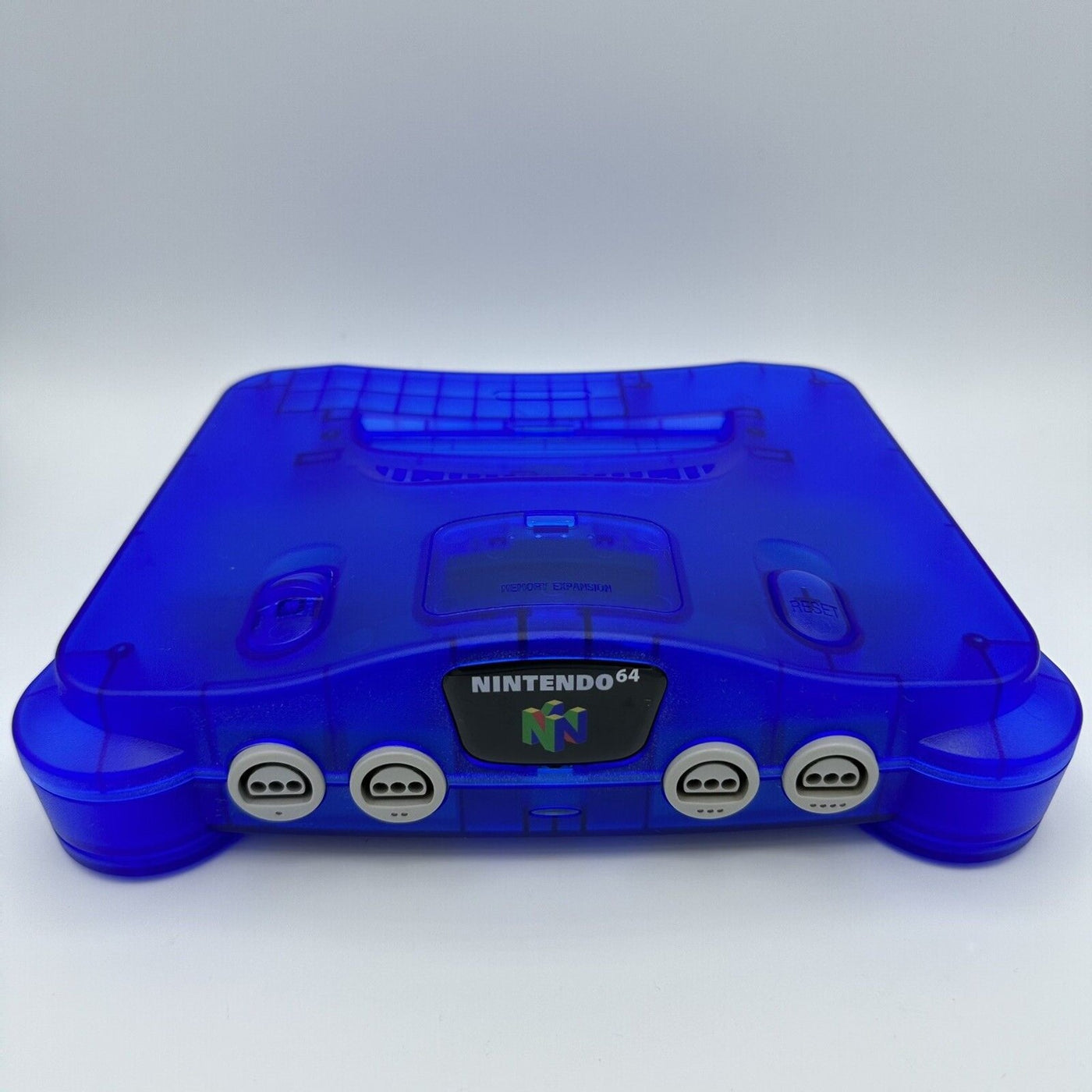 Nintendo 64 Console - Transparent Ocean Blue