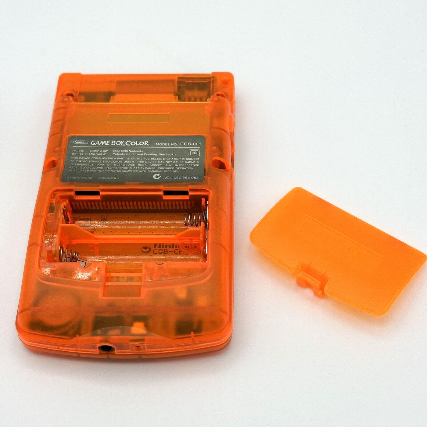 Game Boy Color Console - Orange Pikachu Edition – Throwback Gaming