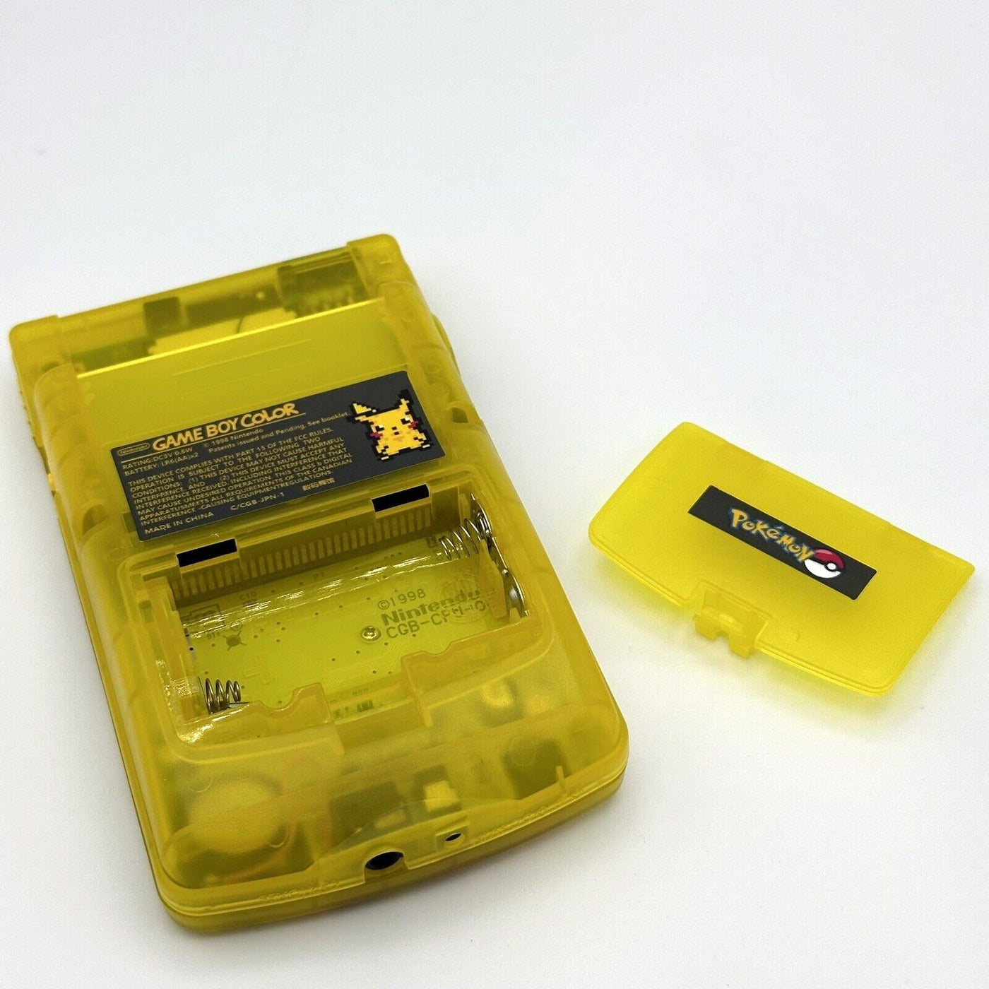 Game Boy Color IPS V2 Console - Pikachu Yellow Edition