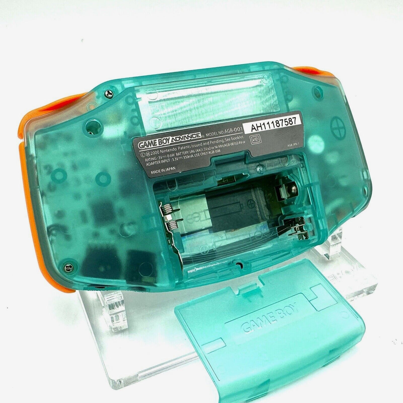 Game Boy Advance IPS V2 Console - Teal & Orange