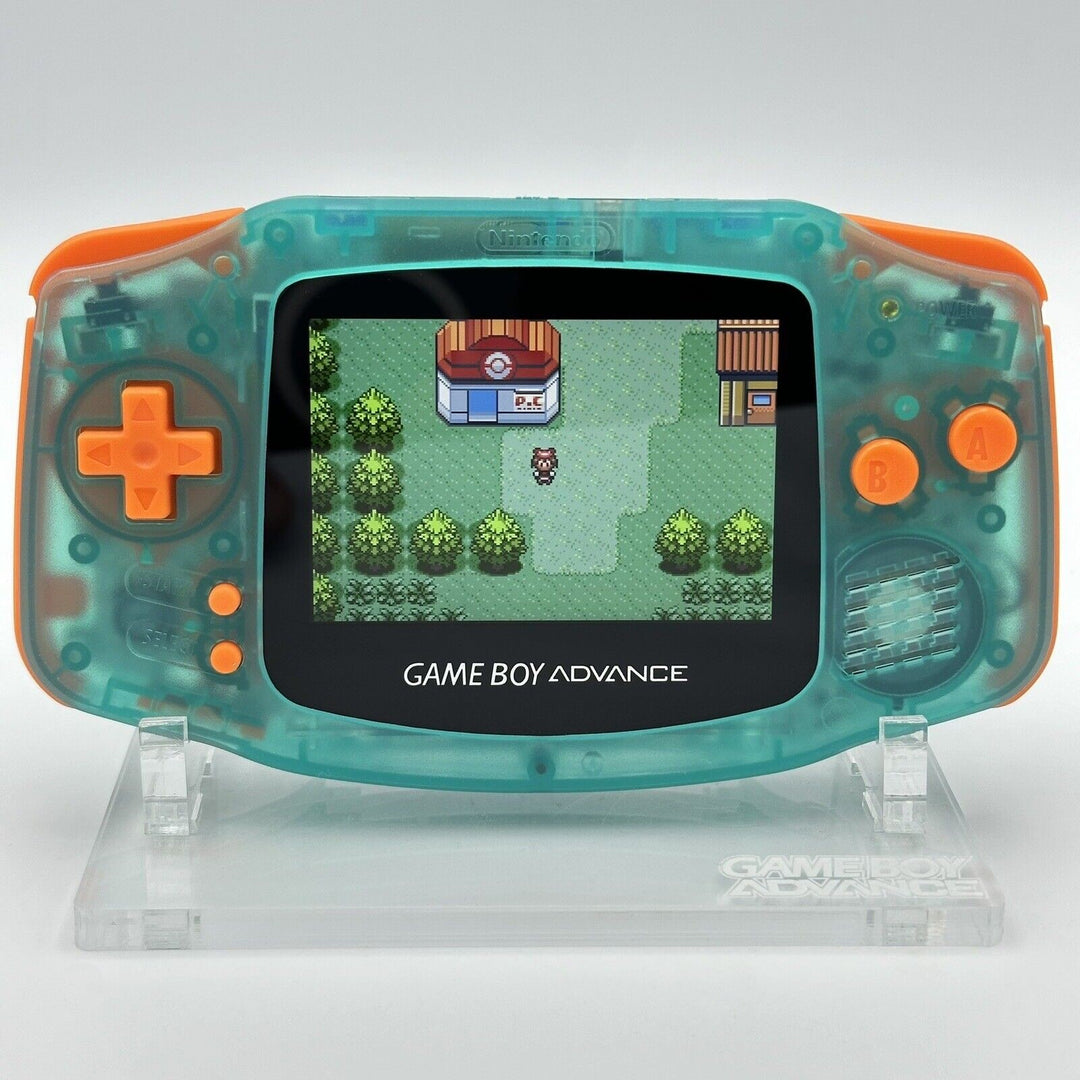 Game Boy Advance IPS V2 Console - Teal & Orange