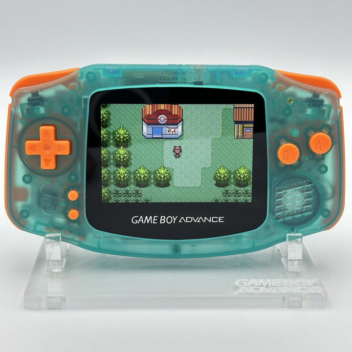 Game Boy Advance IPS V2 Console - Teal & Orange