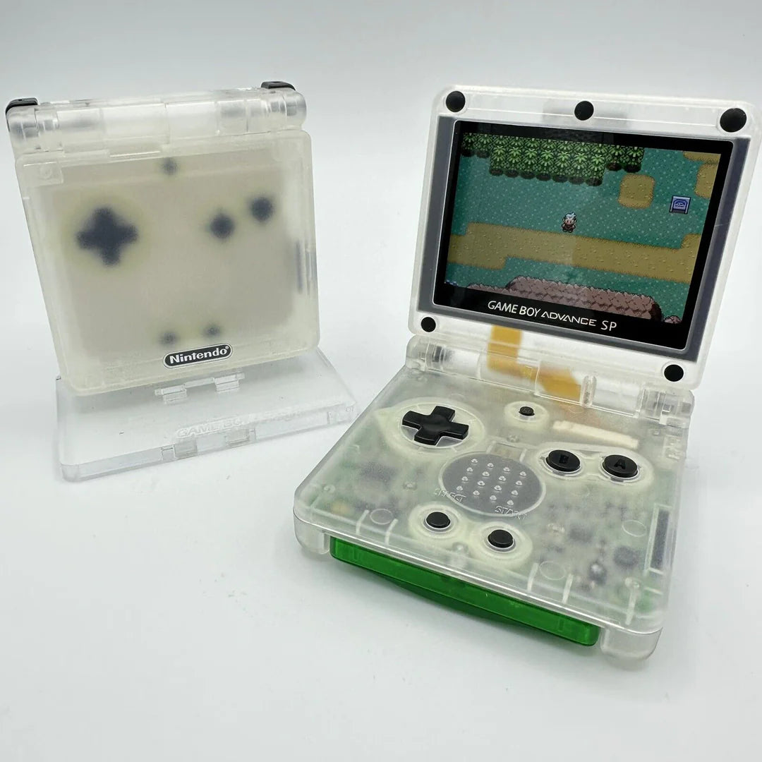 Game Boy Advance SP Console - Clear Skeleton