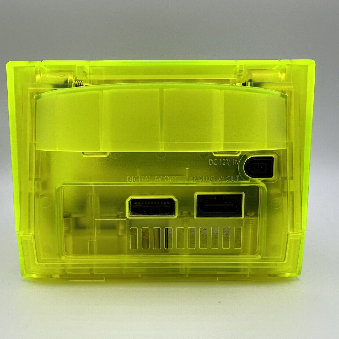 Nintendo GameCube Console - Extreme Green W/ PICOBOOT Mod DOL-001