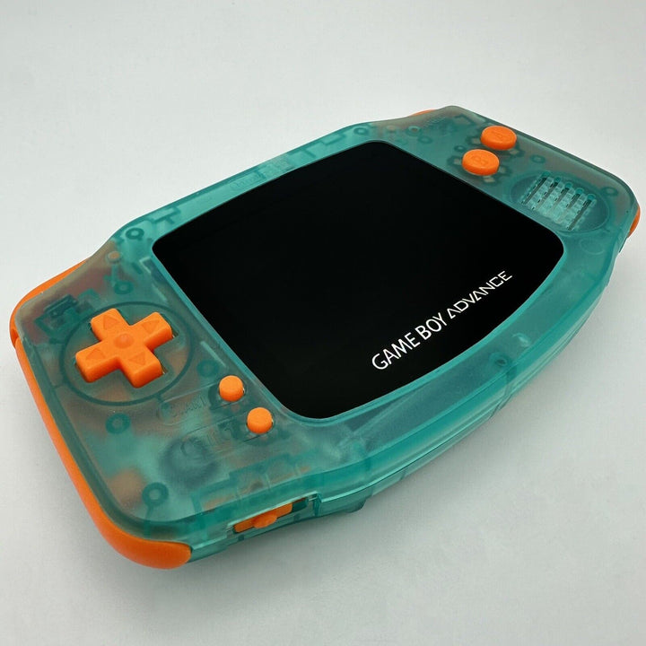 Game Boy Advance IPS V2 Console - Teal & Orange