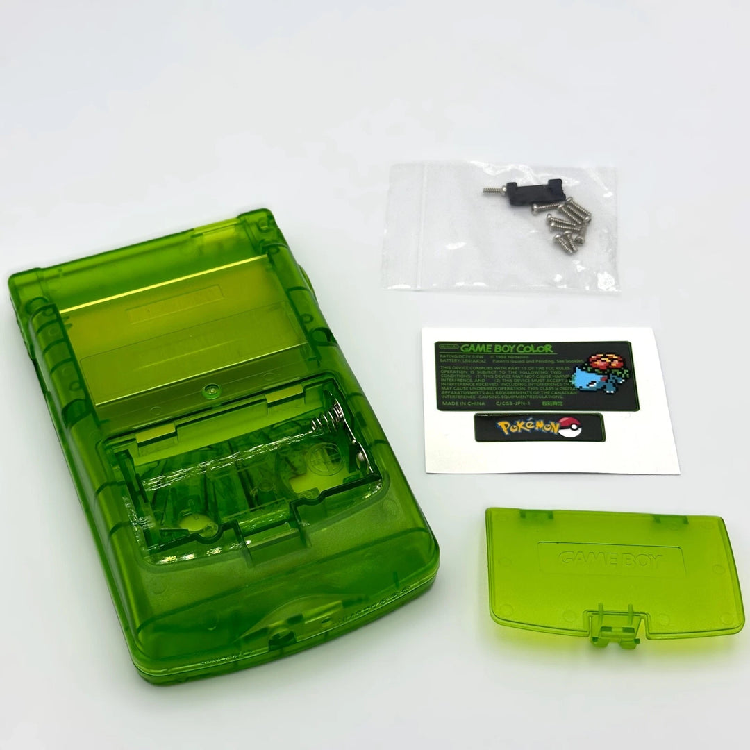Game Boy Color - Retro Pixel 2.0 IPS Replacement UV Printed Shell - Venusaur