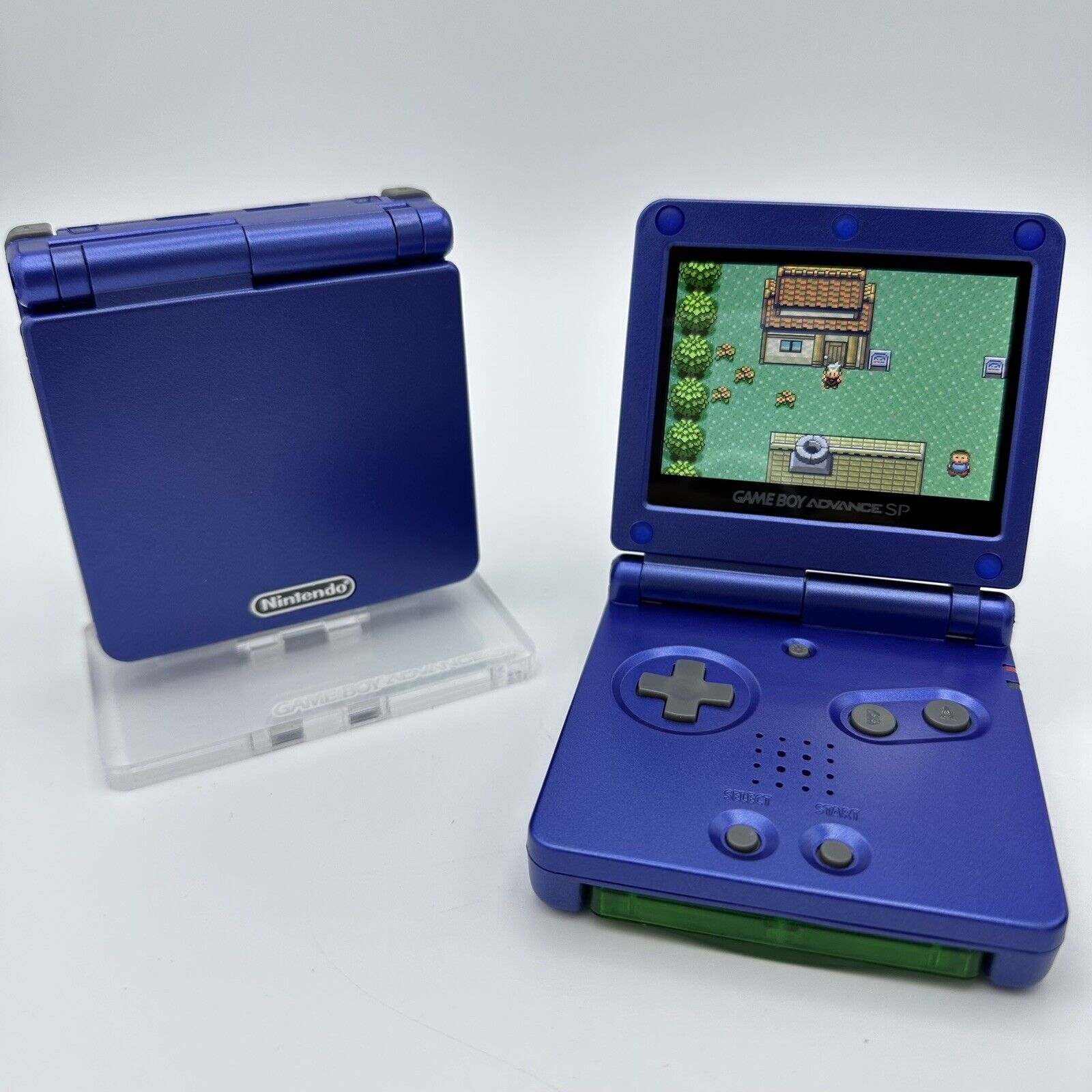 Game Boy Advance SP Console - Cobalt Blue โ Throwback Gaming