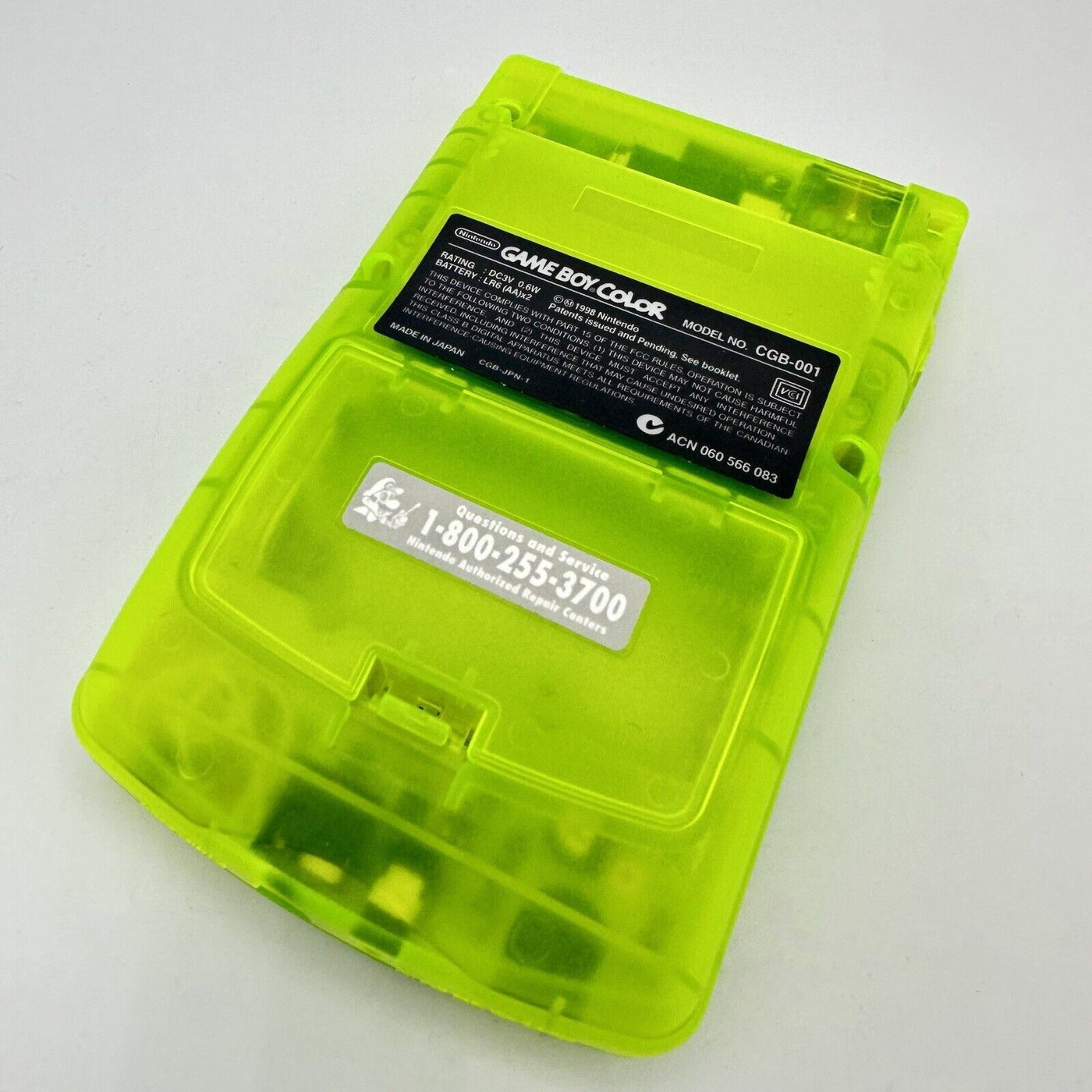 Game Boy Color IPS V2 Console - Extreme Green