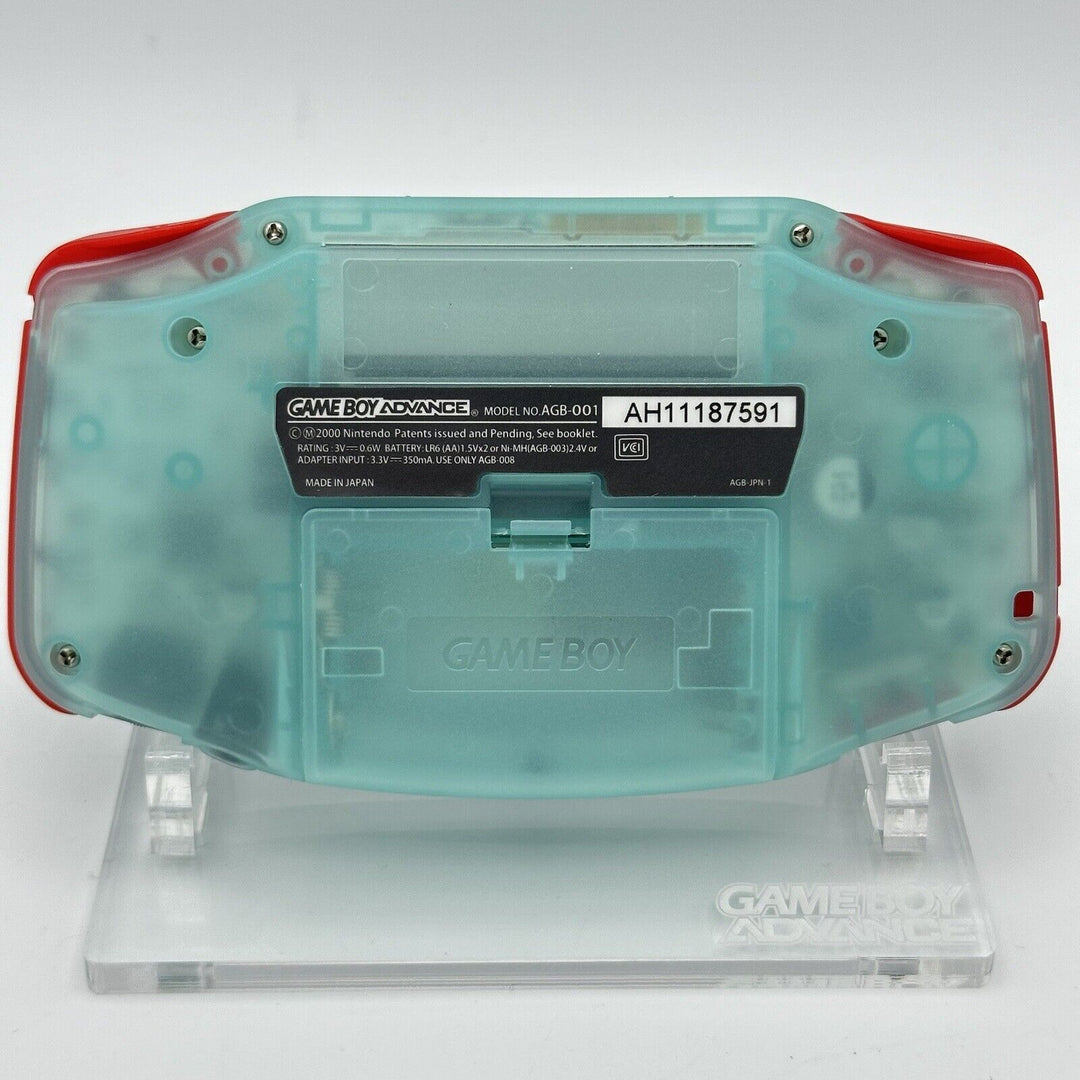 Game Boy Advance IPS V2 Console - Ice Blue & Red