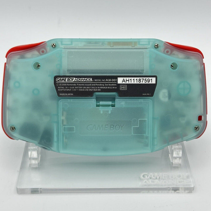 Game Boy Advance IPS V2 Console - Ice Blue & Red