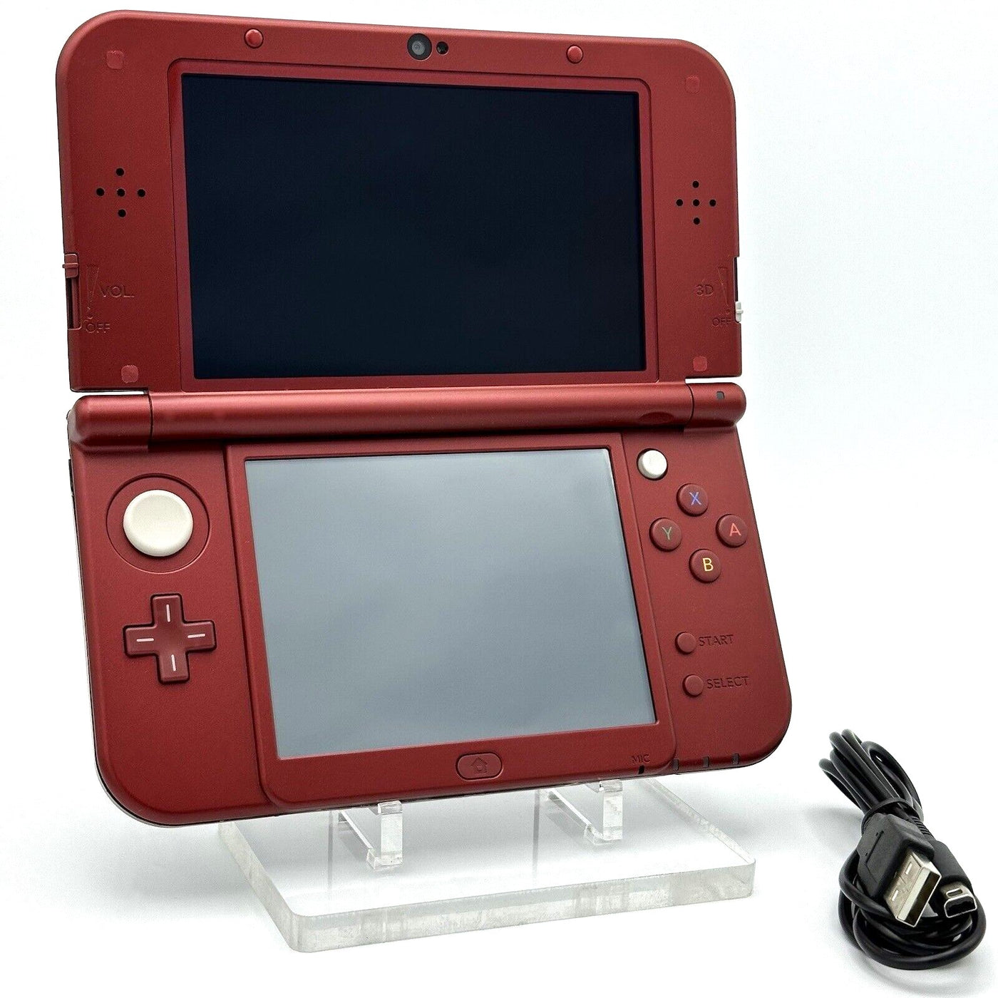 Nintendo New 3DS XL Console - Metallic Red - Refurbished